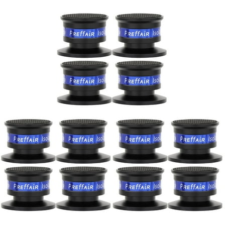 3 Count Big Aluminum Speaker Feet Shock-absorbing Isolation Stand