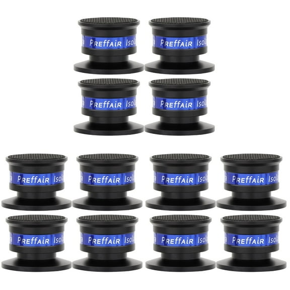 3 Count Big Aluminum Speaker Feet Shock-absorbing Isolation Stand