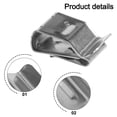 thumbnail image 4 of Cable Clamp Solar PV Cable Clips Photovoltaic 20/30/50/100pcs For Solar Mounting Frame PV Solar Cable Wire High Quality, 4 of 9