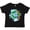 AB-Black, variant on Inktastic Earth Day Turtle Planet with Waves and Birds Boys or Girls Toddler T-Shirt