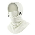 thumbnail image 1 of Pasamontañas térmico de invierno para snowboard, para hombre y mujer, ajustable, para ciclismo Blanco, 1 of 9