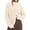 Beige, variant on BTFBM Womens Oversized Sweaters Contrast Chunky Knit Sweater Loose Fit Mock Neck Long Sleeve Tops, Soft Cozy Knitwear, Fall Fashion, Casual Winter Clothing, Daily Going Out Outfits