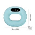 thumbnail image 7 of Digital Strength Exercise Grip Hand Exerciser Grippers Silicone Grip Hand Grip Trainer Hand Strengtheners Grip Hand Grip (light blue), 7 of 7