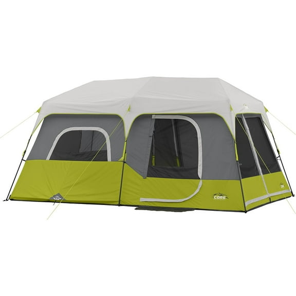 9 Person Instant Cabin Tent - 14' x 9', Green