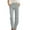Grey, variant on EDFBUYKRS Female Women Pants Casual Womens Linen Pants Long Length Tall 34 Pants for Women Wide Leg Casual Pants with Pockets Lightweight High Waisted Adjustable Tie Knot Loose Trousers Xxxl