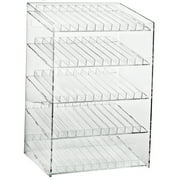 Azar Displays 222885 Five-Tier 60 Compartment Display, 12-Comp per Tier. Dimensions: 12"W x 8.5"D x 18.5"H