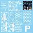 thumbnail image 6 of 155 Pieces White Snowflake Window Clings for Glass Windows Christmas Decorations Indoor - DIY Snowflakes Vinyl Clings Window Decal Stickers Winter Wonderland Holiday Xmas Ornaments Decorations, 6 of 6