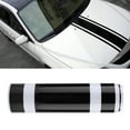 thumbnail image 1 of Car Sticker Engine Hood Sticker SelF Adhesive Car Body Engine Hood Bonnet Scratch Cover Sticker Decal Tape DecorationBlack, 1 of 8