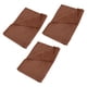 thumbnail image 1 of Toallas de limpieza Unique Bargains, toalla de secado para automóviles, tela de microfibra absorbente de felpa café, 3 piezas 420g/㎡ 40x60cm, 1 of 1