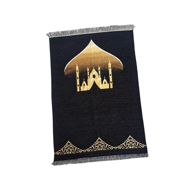 Estera de oración musulmana Diseño elegante Estera de viaje Antideslizante Alfombra de oración Alfombras Alfombra de oración Estera para Bar Viajes Boda Café Regalos de cumpleaños Estilo C Soledad Alfombra de rezo
