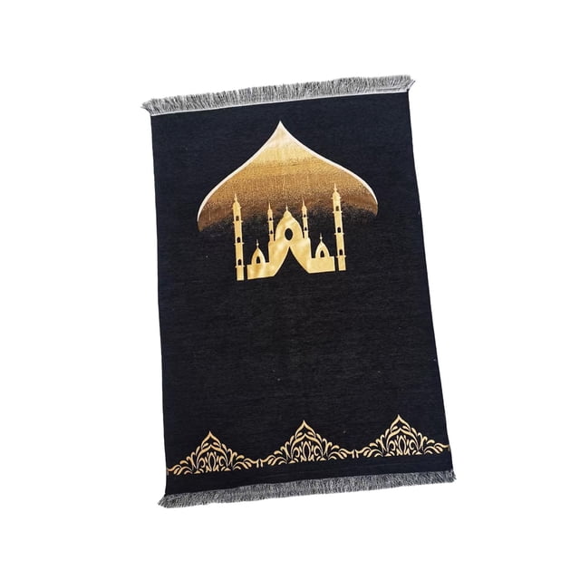Estera de oración musulmana Diseño elegante Estera de viaje Antideslizante Alfombra de oración Alfombras Alfombra de oración Estera para Bar Viajes Boda Café Regalos de cumpleaños Estilo C Soledad Alfombra de rezo