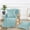 Pastel Turquoise, variant on Home Soft Things Plush Faux Fur Throw & 2 Pillow Covers Set - Pastel Turquoise - 50"x60"/18"x18"