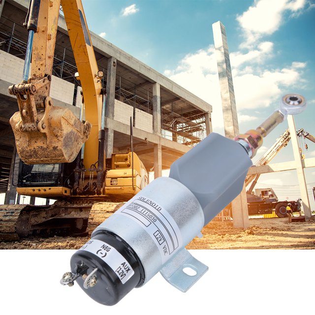 Solenoid Valve, Reliable Excavator Accessories, High Temperature Factory Excavator For Engine Industry