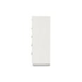 thumbnail image 4 of New Classic Furniture Sapphire Modern Solid Wood Chest in White, 4 of 6