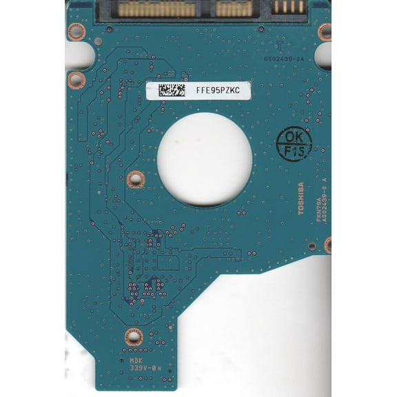 MK3255GSX, HDD2H27 A ZK01 S, G002439-0A, Toshiba SATA 2.5 PCB