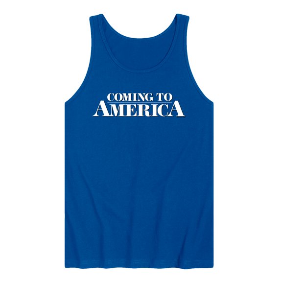 Coming to America - Title Logo - Men's Sleeveless Graphic Tank