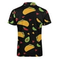 thumbnail image 5 of It’s Taco Tuesday Everyday! Men Zipper T-shirt Summer Casual Short Sleeve T-shirt Top, 5 of 7