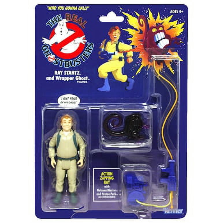 Ghostbusters: Kenner Classics Ray Stantz and Wrapper Ghost Retro Kids Toy Action Figure for Boys and Girls Ages 4 5 6 7 8 and Up (5")