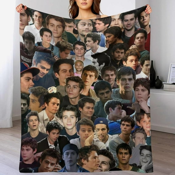 Dylan Star Obrien Blanket Air Conditioning Blanket Super Soft Travel Outdoor Flannel Blanket Fashion Personalized Gift Office Sofa Blanket Merch.30x40, Style