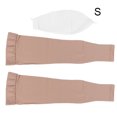 thumbnail image 1 of Los calcetines de compresión previenen las venas varicosas, los calcetines con punta abierta en el muslo, medias de soporte, 1 of 8