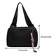 thumbnail image 5 of Bolso de pecho para mujer, riñonera informal, riñonera deportiva para corredor, riñonera informal (negro) Likrtyny Para Estrenar, 5 of 5