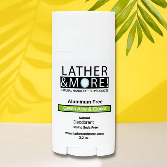 Green Aloe and Clover Natural Deodorant
