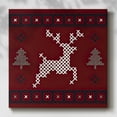 thumbnail image 2 of Reindeer Sweater- Gallery Wrapped Canvas, 2 of 9