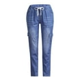 thumbnail image 6 of Awdenio Women's Jeans , Women Fashion Daily Hight Waisted Stretch Slim Pants Length On, 6 of 9
