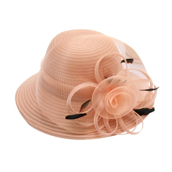 Baberdicy Fascinators Hats for Women Women's Church Daily Cap Fascinator Bridal Tea Party Wedding Hat