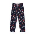 thumbnail image 4 of Xecao Vintage Rose Men's Straight Lounge Pajama Pants: The Ultimate in Comfortable Sleepwear, 4 of 9