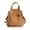 Khaki, variant on Small Boho Canvas Backpack for Women Vintage Style Outdoor Travel Bag Casual Daypack Grunge Aesthetic Hippie Y2K Backpack (Green,One Size)