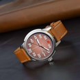 thumbnail image 2 of KOMI 20mm Watch Band with Rose Gold Buckle, Quick Release Genuine Leather Replacement Strap (Gold Brown), 2 of 6