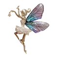 thumbnail image 3 of Dancing Girl Brooch Pin Fairy Decoration Dress Accessories Corsage for Wedding Yinane Broche, 3 of 8