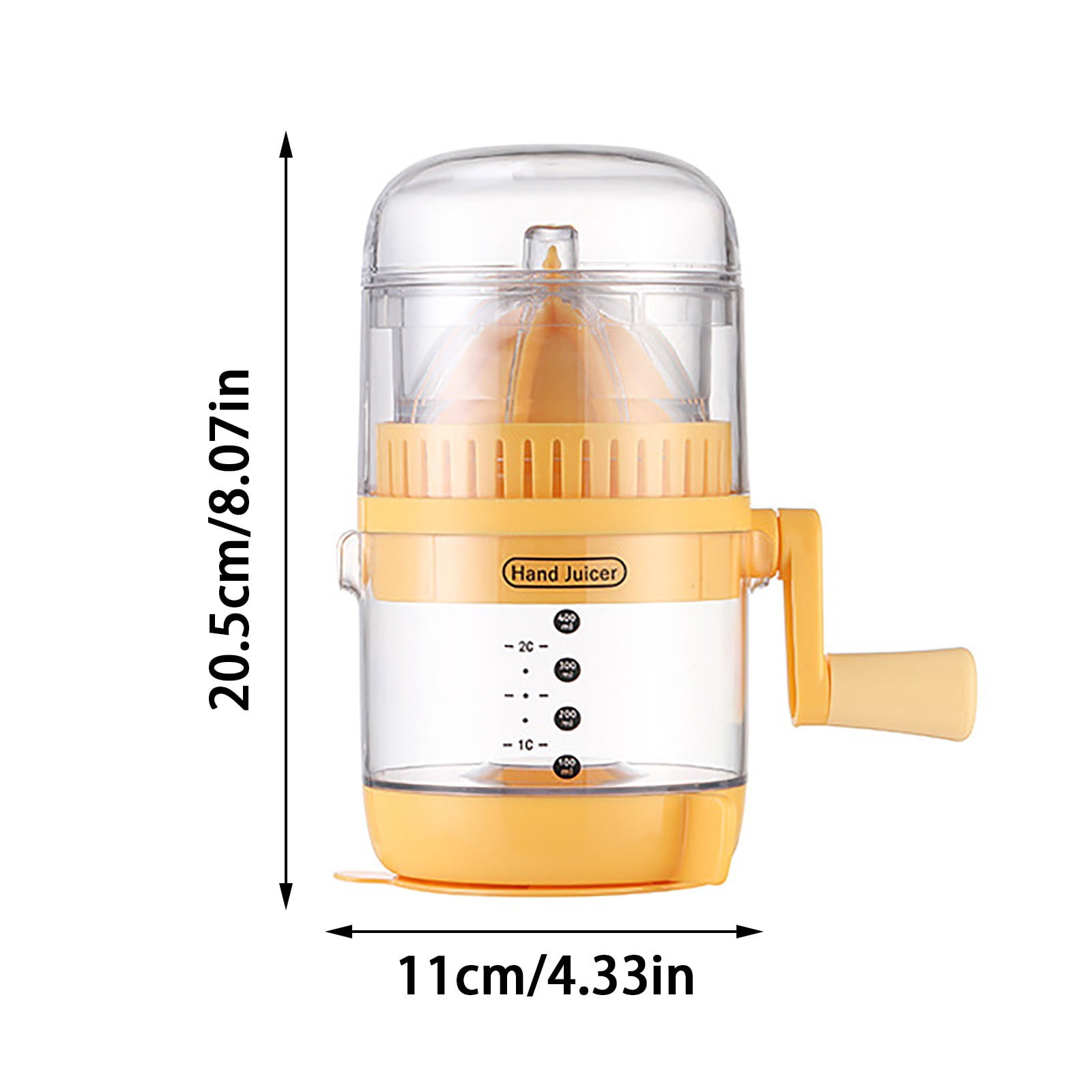 BallsFHK Manual Storage School In Orange Juicer Machine Machine With Handle Extractor Fruit Handheld Portable For Orange & Pomegranate
