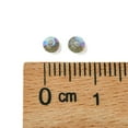 thumbnail image 5 of 24pcs Preciosa® Beads Czech Bicone(451 69 302 Rondelle) 40010 201 Black Glitter 3mm Hole: 0.8mm, 5 of 6