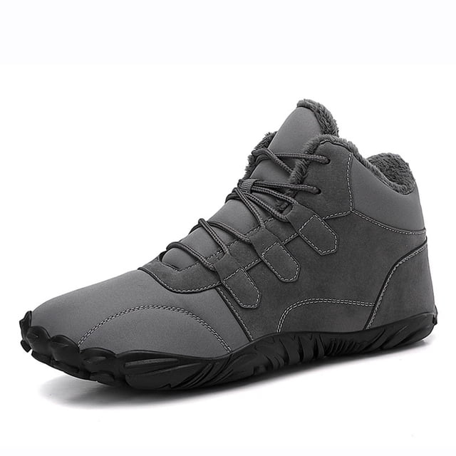 Mareep Man Solid Color Drawstring Warm Cotton Boots Fleecing Intensification Snow Boots Beautiful Gift Shoes Clearance
