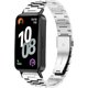 thumbnail image 1 of wonima11 Compatible for HUAWEI Band 10 Bands, Stainless Steel Metal Replacement Straps Compatible for HUAWEI Band 10, 9, 8, 1 of 1
