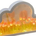 thumbnail image 2 of Cloud Tulip Night Light DIY Material Pack Handmade Mirror Flower Lamp (Blue), 2 of 8