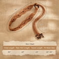 thumbnail image 3 of Boho Braided Belt for Women,49.2in Long Woven Waist Belt with Tassels & Wood Beads for Dresses, Jeans & Festival Outfits, 3 of 7