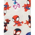 thumbnail image 3 of Marvel Spidey and His Amazing Friends Spider-Man Miles Morales Ghost-Spider Hawaiian Button Down Shirt Toddler to Little Kid, 3 of 4