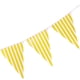 thumbnail image 3 of 2 Banderas triangulares Bandera banderín para decoración de fiestas Banderines para decoración de fiestas Amarillo Hugo Banderas de papel de la fiesta de cumpleaños, 3 of 9