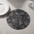 thumbnail image 4 of ShaoXinWan 38cm Round Embossed PVC Thermal Insulation Pad, Heat Resistant Oil Proof Table Mat, Protective Pad for Kitchen Dining Table Countertop, 4 of 5