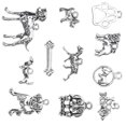 thumbnail image 4 of Craft Pendant, Craft Supplies Bracelet Making Pendant  For Friends For Mobile Phone Accessories, 4 of 8