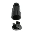 thumbnail image 1 of Conector de línea de combustible 6AN macho a hembra con unión de ajuste EFI de 5/16Npt, adaptador de tubo giratorio negro, 1 pieza, 1 of 6