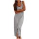 thumbnail image 1 of Vestido de Manga Corta para las Mujeres Sexy Impresión Botón Ventilación Cuello en V, Vestido de Verano Casual para la Playa Y Diario, 1 of 5