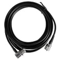 thumbnail image 1 of RG58 RG-58 Cable Coaxial de Antena de Coche de 50 Ohmios 5 Metros Uhf Hembra una Uhf Macho (Negro), 1 of 5
