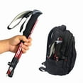 thumbnail image 3 of 5 Section Outdoor Fold Trekking Pole Camping Portable Walking Hiking Stick For Nordic Elderly Telescopic Easy Put Into Bag 1 PCS, 3 of 10