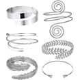 thumbnail image 1 of Jinsinto6 Pcs Arm Cuffs, Upper Arm With Cuff Bracelets,adjustable Armband Set, 1 of 5