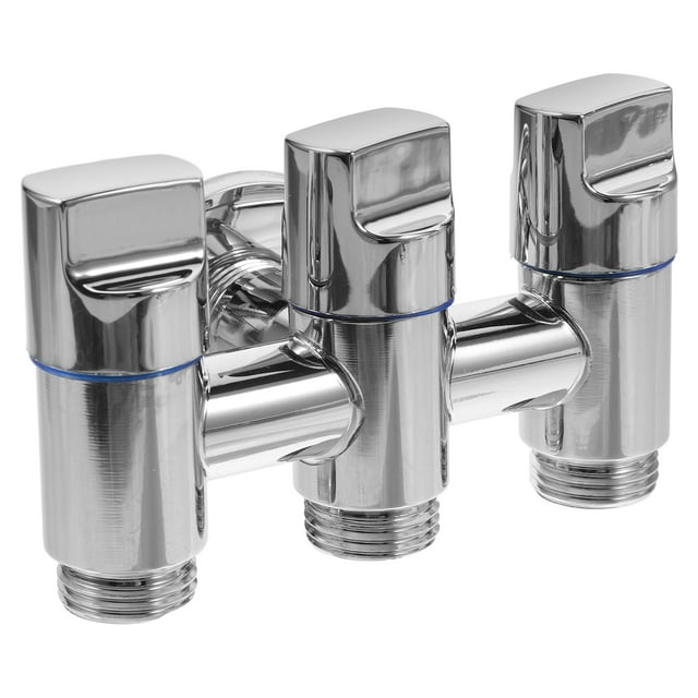 Válvula desviadora de grifo, grifo de baño de 3 vías, conector de manguera, válvula de Control de grifo para ducha de bidé, salida de 1/2 pulgadas