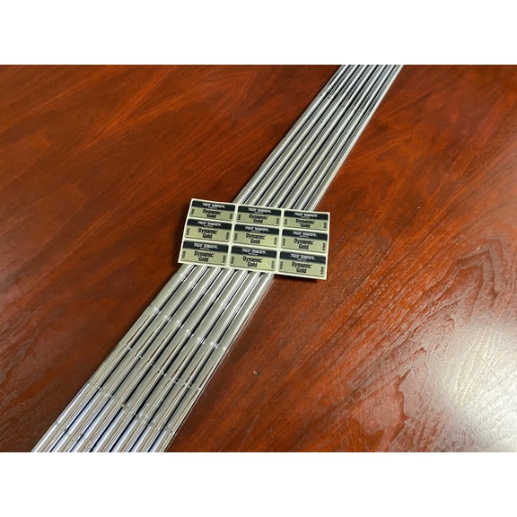 New Dynamic Gold R300 Regular Flex 7 Piece Iron Shaft Pack 3 Iron-9 Iron .355